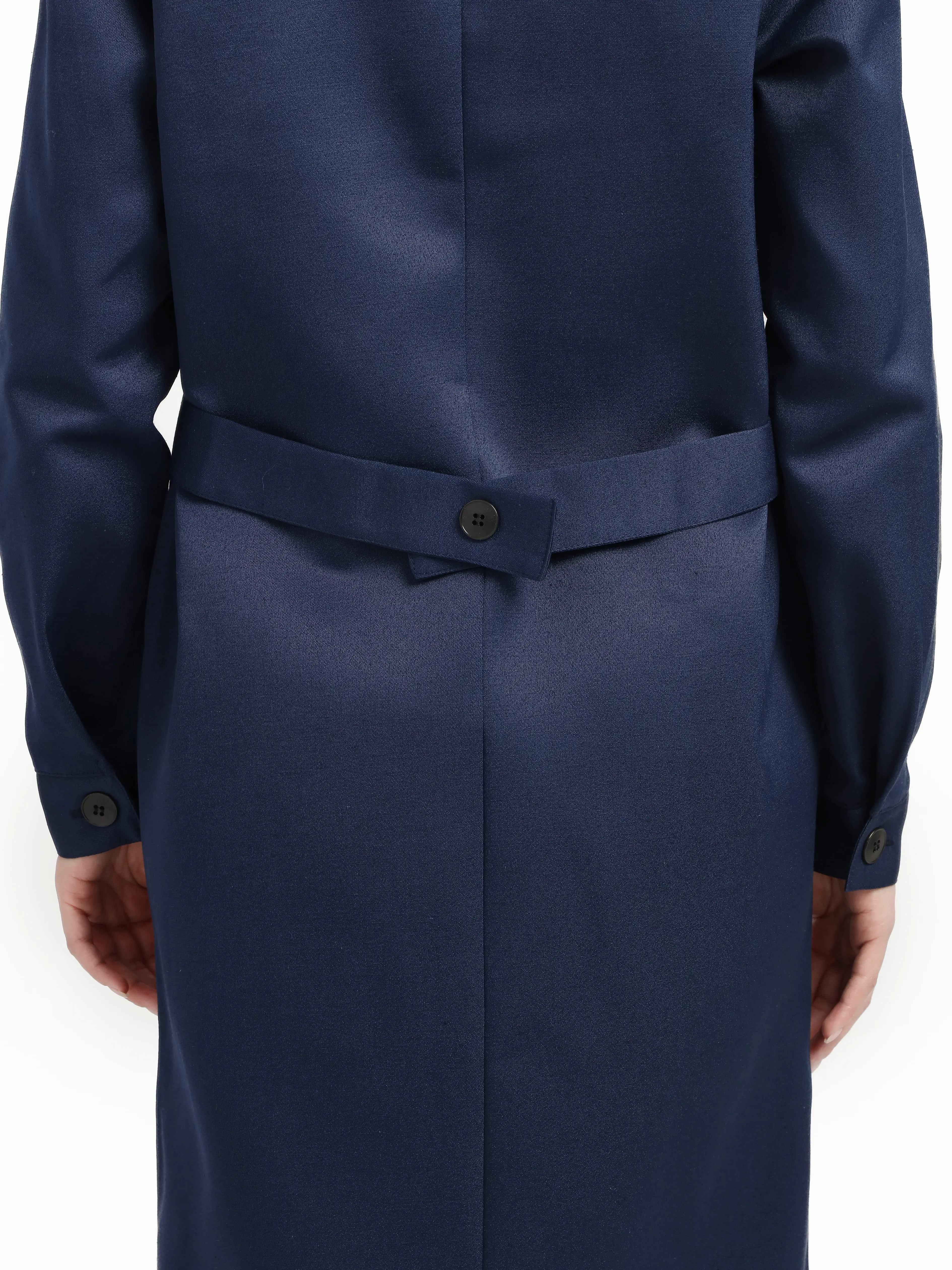 Халат ЛИГОР женский (т.синий/васильковый)