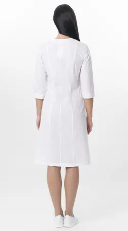 Халат АДАЖИО (белый) женские медицинские