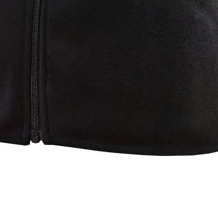 Куртка JF-01 флисовая на молнии (черный)