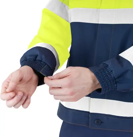 Костюм БРАЙТ с ПК (флуоресцентный желтый/синий)