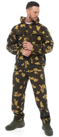 Костюм ПОГРАНИЧНИК с БР (кмф хаки/желтый)