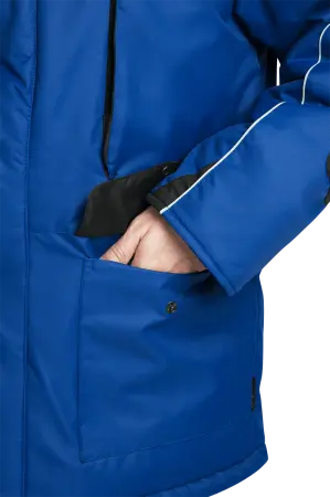 Куртка ДИКСОН зимняя (василёк/чёрный)