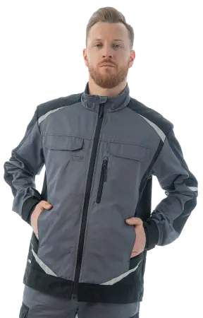 Куртка Brodeks KS 202 C (графит серый/черный)