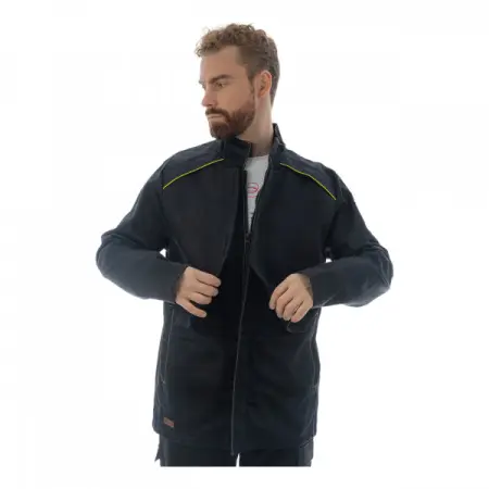 Куртка сварщика BRODEKS FS28-02 2 класс (черный)