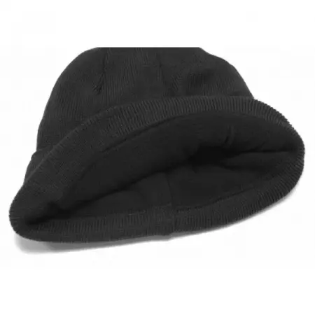 Шапка ФРОСТ трикотажная двойная (черный)