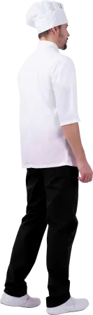 Костюм ШЕФ-ПОВАР (белый/черный)