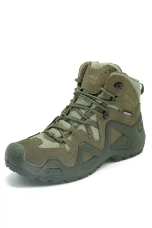 Ботинки E-PRO SPECIAL MID KEVLAR зимние ПУ резина (зеленый)