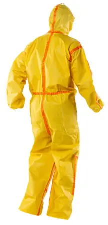 Комбинезон RUMAX® CHEM химической защиты одноразовый (желтый) 