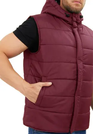 Жилет ДЕЛЬТА зимний (бордовый)