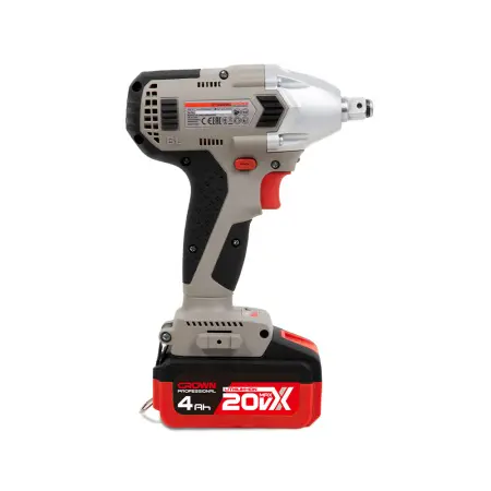 Аккумуляторный ударный гайковерт CROWN CT22015HX-4 TB 20В B3+ 2х4.0Ач 320Нм