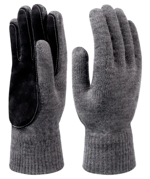 Перчатки АКТАШ® PRO двойные со спилковым наладонником