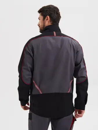 Костюм КОСТА с БР (серый/чёрный/красный)