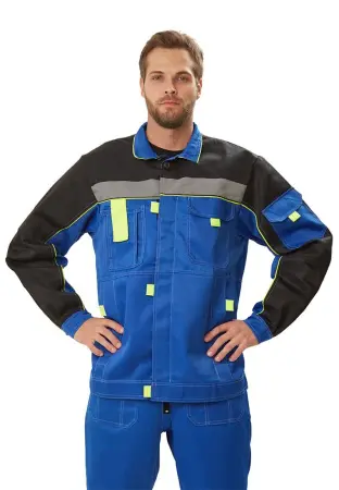 Костюм РОЛЬФ с ПК (василек/черный/лимон)