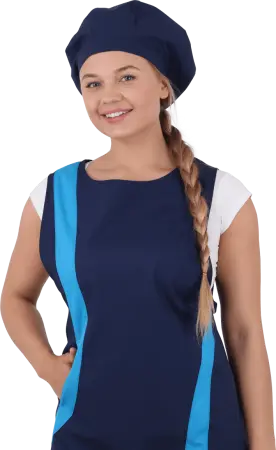 Униформа ВИНТАЖ (т.синий/голубой)