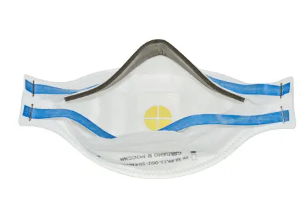 Респиратор полумаска О2 3113 FFP3 NR D трехпанельный с клапаном выдоха