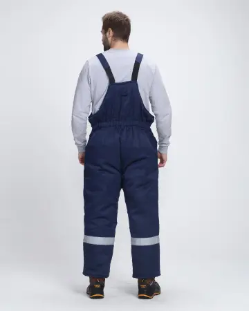 Костюм ТЕМП зимний с ПК (т.синий/васильковый)