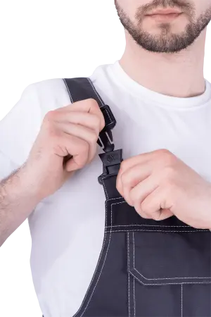 Полукомбинезон ТУРБО SAFETY (т.серый/чёрный) Полукомбинезон ТУРБО SAFETY (т.серый/чёрный)