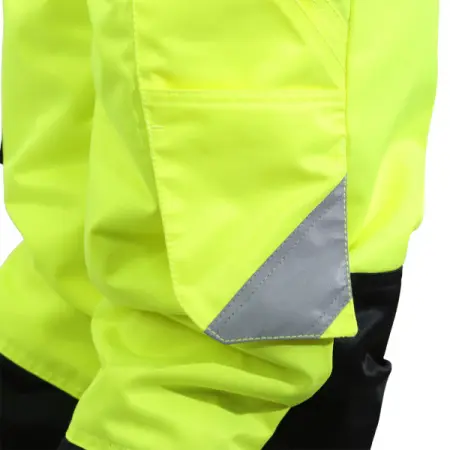 Брюки BRODEKS KW 308 зимний (черный/желтый)