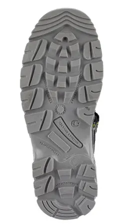 Полуботинки НЕОН ПУ/ТПУ кожаные с перфорацией с КП (черный)