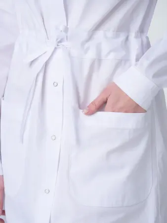 Халат MEDLINE САНСАРА-001 женский (белый) женские медицинские