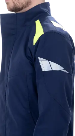 Куртка ACTIVE FLEX / АКТИВ ФЛЕКС (т.синий/флуоресцентный желтый)