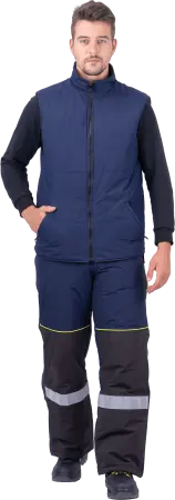 Костюм УРАГАН-УЛЬТРА с ПК зимний (т.синий/черный)