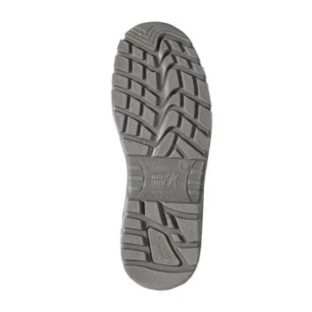 Ботинки КОРВЕТ-2 ПУ/ТПУ шерст.мех с МП (черный/серый)