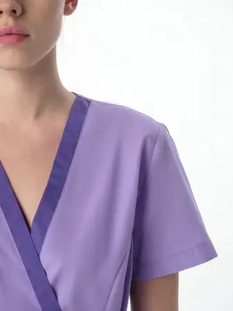 Костюм MEDLINE СИМПЛ-001 женский с БР (фиолетовый/сирень) женские медицинские