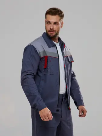 Костюм ФЛОФТ-1 СОП IMP с БР (т.серый/св.серый)