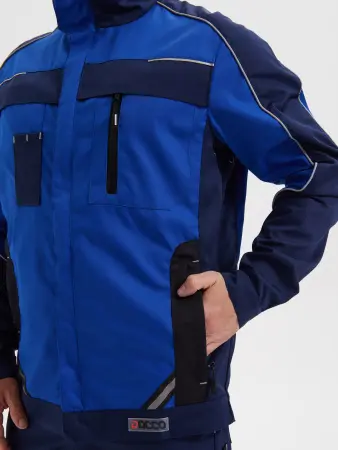 Костюм КОСТА с БР (синий/васильковый/черный)