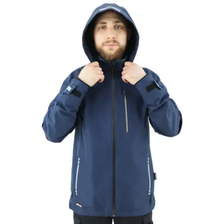Куртка-парка Brodeks KS 213 (синий) Куртка-парка Brodeks KS 213 (синий)