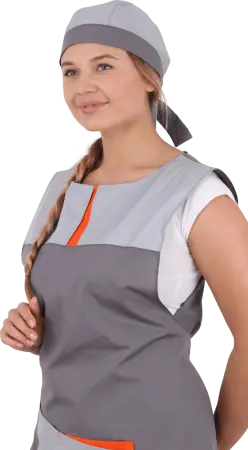 Униформа ГРАНЬ (серый/оранжевый)