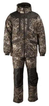 Костюм SEVER ALOVA 611-1/CAT`S EYE WR PU MILKY black 10 зимний с ПК (КМФ черный)