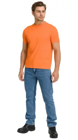 Футболка RONTA FUT001 (оранжевый)