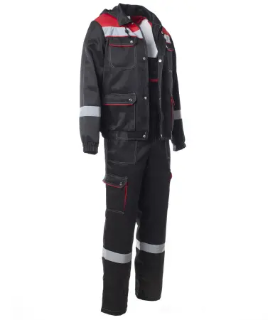 Костюм АНТЕЙ с СОП с ПК (черный/красный)