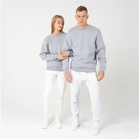 Толстовка REDFORT 285 80% хлопок 20% пэ (серый)