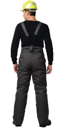 Костюм ХОВАРД зимний с БР (т.серый/черный/лимонный) Костюм ХОВАРД зимний с БР (т.серый/черный/лимонный)