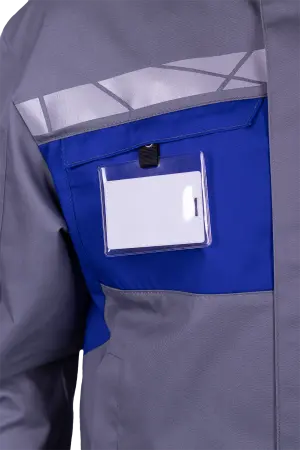 Куртка СТРОНГ ИМПОРТ (серый/васильковый)