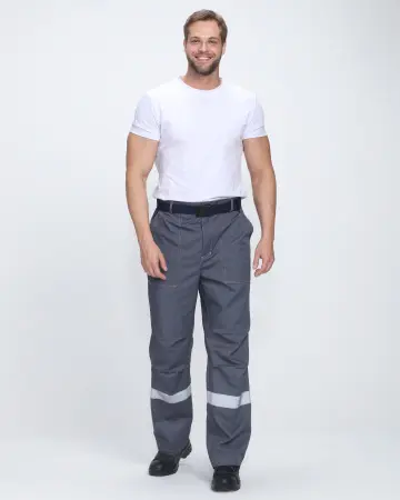 Костюм ФЛОФТ-1 ПРЕМИУМ СОП UZ с БР (т.серый/серый/красный)