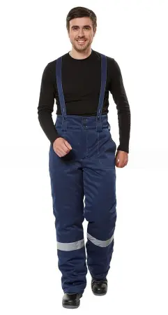 Костюм ЛЕГИОН зимний с БР (т.синий/васильковый)