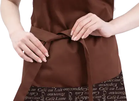 Фартук БАРИСТА (коричневый)