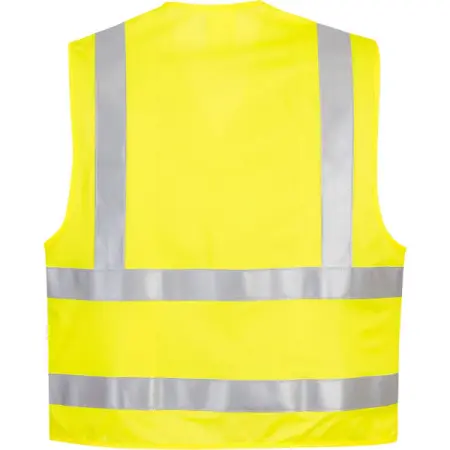 Жилет PORTWEST FR75 с огнестойкой отделкой сигнальный (желтый)