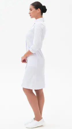 Халат ЛИМА женский (белый) женские медицинские