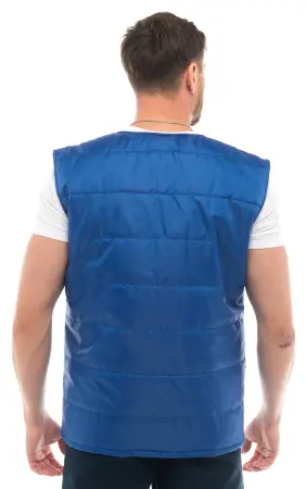 Жилет СТАНДАРТ зимний (васильковый)