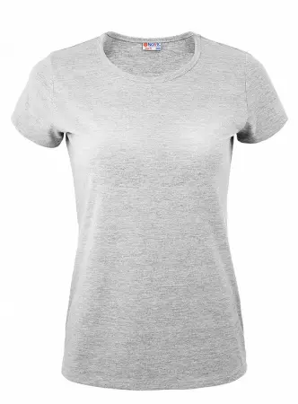 Футболка NOVIC LADY 156 (нм) женская (серый меланж)