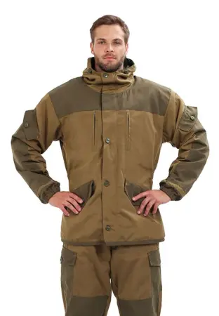 Костюм ГОРКА демисезонный с БР (св.хаки/т.хаки)