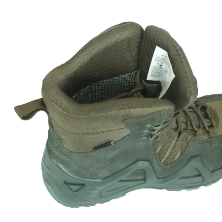 Ботинки КАБАРГА высокий берец ПУ/Нитрил (олива)