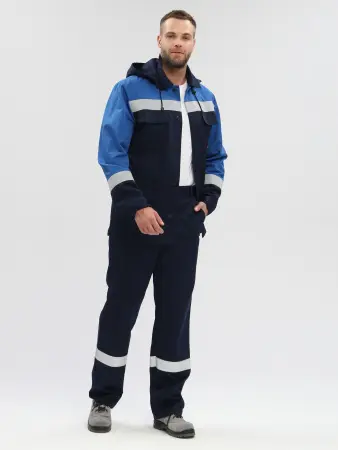 Костюм ЭКСПЕРТ-АНТИСТАТ МВО NEW с БР (т.синий/васильковый)