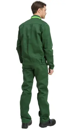 Костюм RONTA KS622 с ПК (т.зеленый/лаймовый)