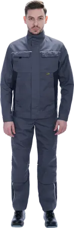 Куртка GT (серый/т.серый)